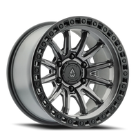 Arena Mission 17x9" 6x135mm 87.12mm CB -12mm Gloss Silver Machined