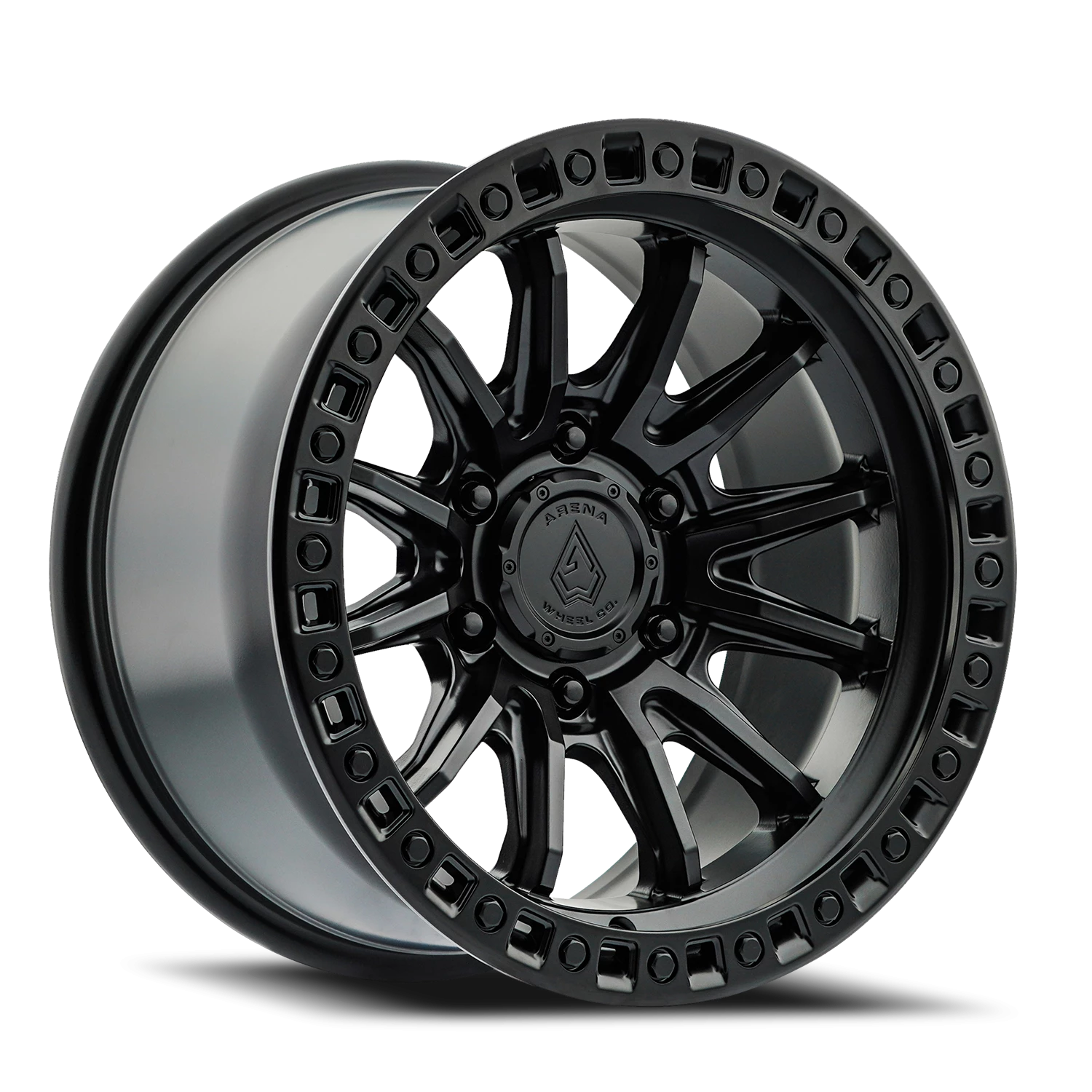 Arena Mission 17x8.5" 6x139.7mm 106.1mm CB +25mm Satin Black