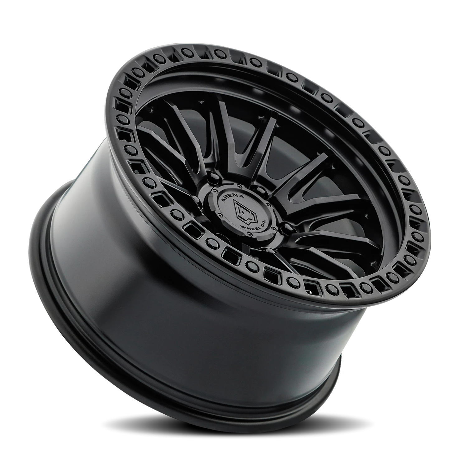 Arena Mission 17x9" 6x139.7mm 106.1mm CB 0mm Satin Black