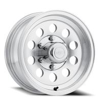 Raceline Mod Trailer 881 15x6 +0 6x139.7mm 81.03mm Machined Silver
