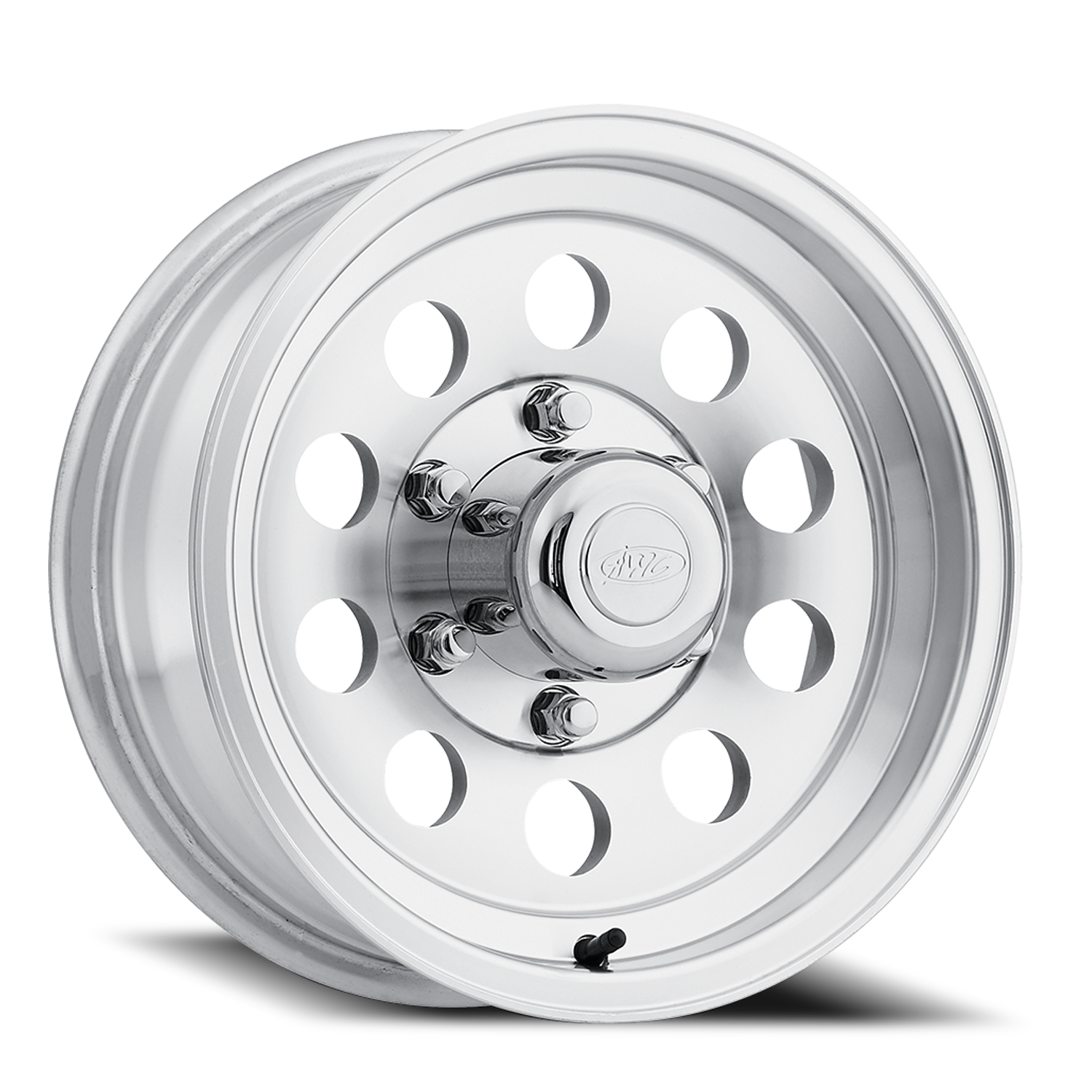 Raceline Mod Trailer 881 16x7 +0 8x165.1mm 124.46mm Machined Silver