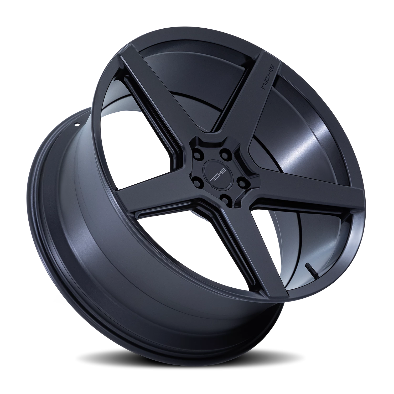 Niche Modena 22x10.5" 5x112mm 66.56mm CB +38mm Matte Black