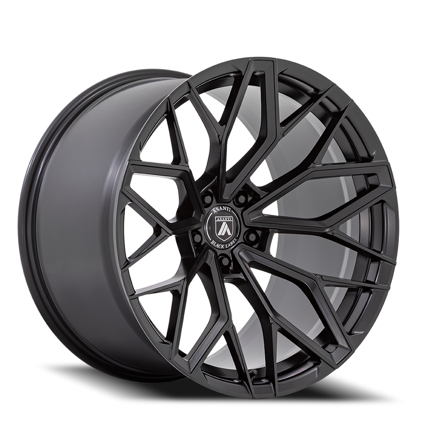 Asanti Black Label Mogul 5 20x10.5" 5x120mm 74.1mm CB +20mm Satin Black