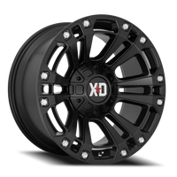 XD Series Monster 3 20x9" 5x139.7mm 110.5mm CB +18mm Satin Black