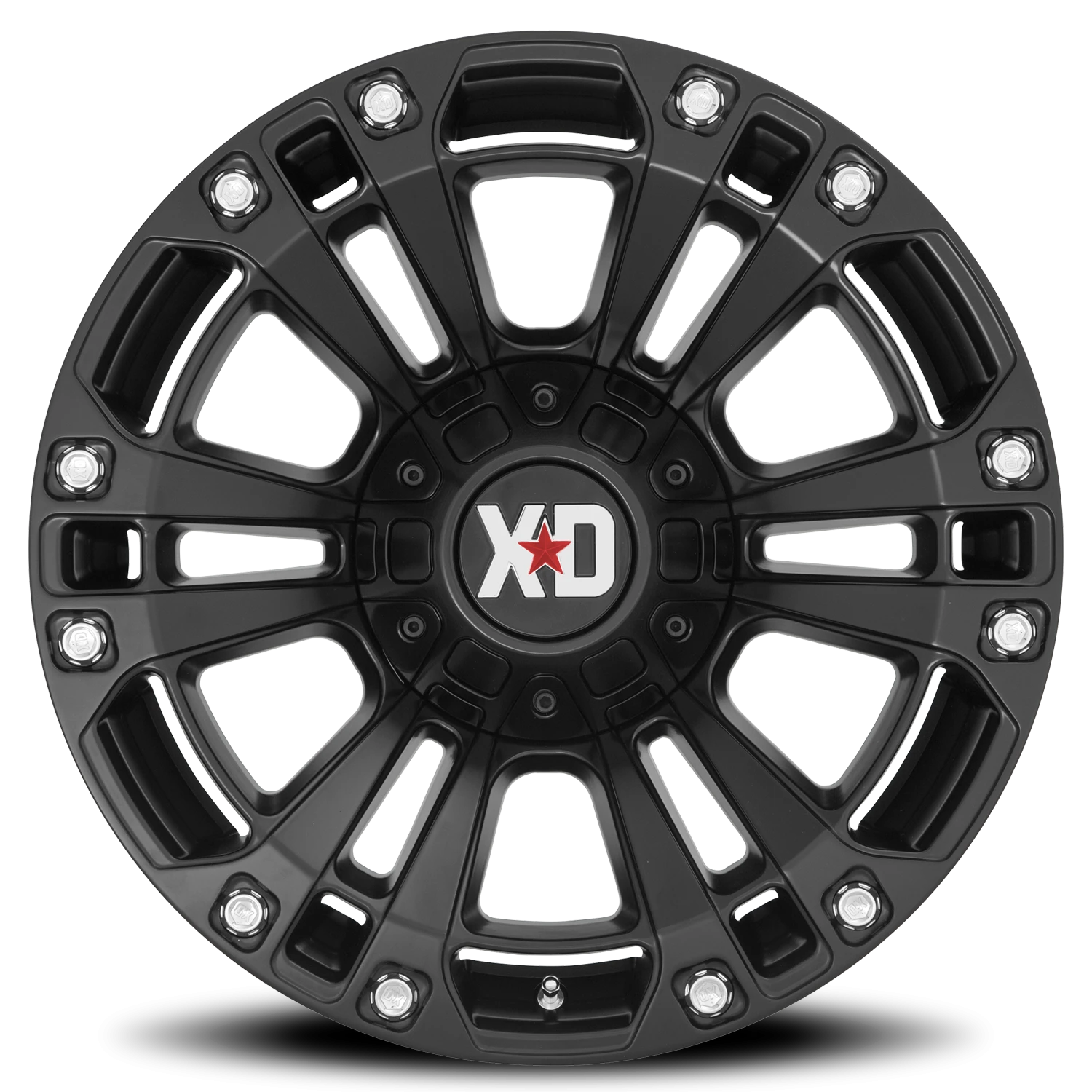 XD Series Monster 3 20x9" 5x139.7mm 110.5mm CB +18mm Satin Black