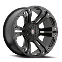 XD Series Monster 18x9" 5x114.3mm 72.6mm CB +35mm Matte Black