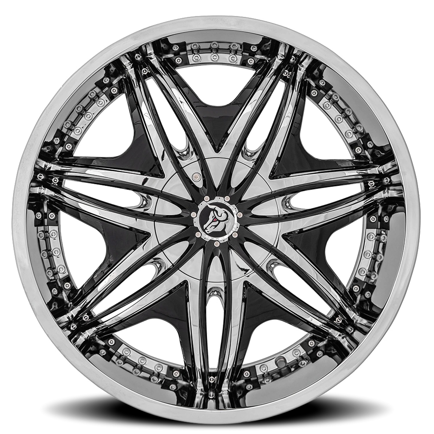 Diablo Morpheus 24x10" 6x135mm 87mm CB +40mm Chrome