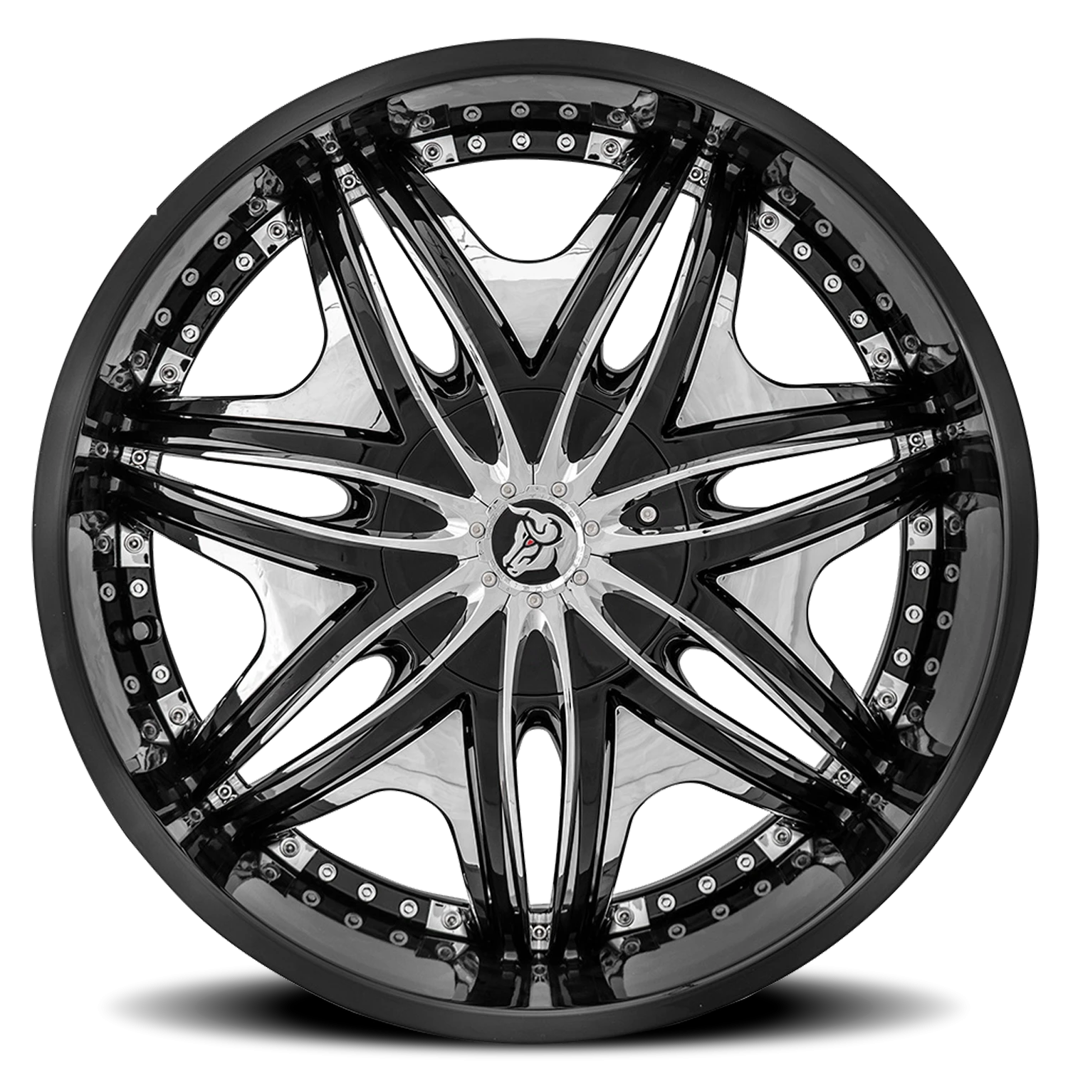 Diablo Morpheus 22x9.5" 6x139.7mm 78.1mm CB +13mm Gloss Black