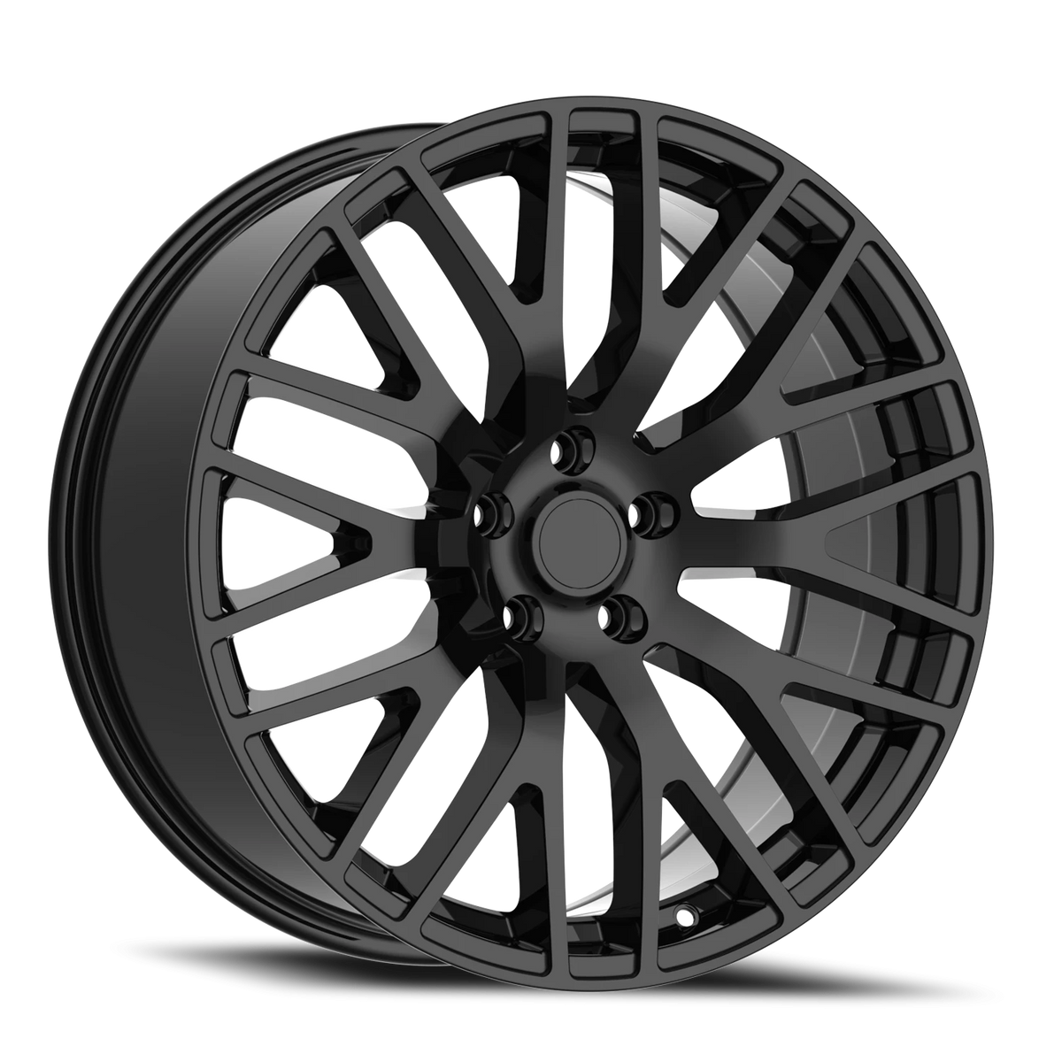 Replica Alloys Mustang Performance 19x9 +45 5x114.3mm 70.6mm Gloss Black