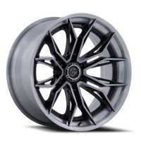 Fuel Mutiny 20x10 -18 8x165.1mm 125.1mm Gloss Black Brushed Dark Tint