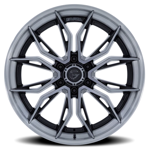Fuel Mutiny 20x10 -18 8x165.1mm 125.1mm Gloss Black Brushed Dark Tint