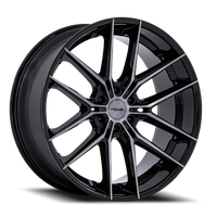 Niche NC280 Prodigy 6 22x9.5" 6x139.7mm 106.1mm CB +20mm Gloss Black Dark Tinted Clear
