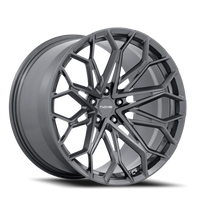 Niche NC600 Manta 21x12 +57 5x120mm 67.06mm Satin Gunmetal