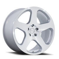 Rotiform NUE RC200 20x10" 5x120mm 65.07mm CB +40mm Gloss Silver Machined Face