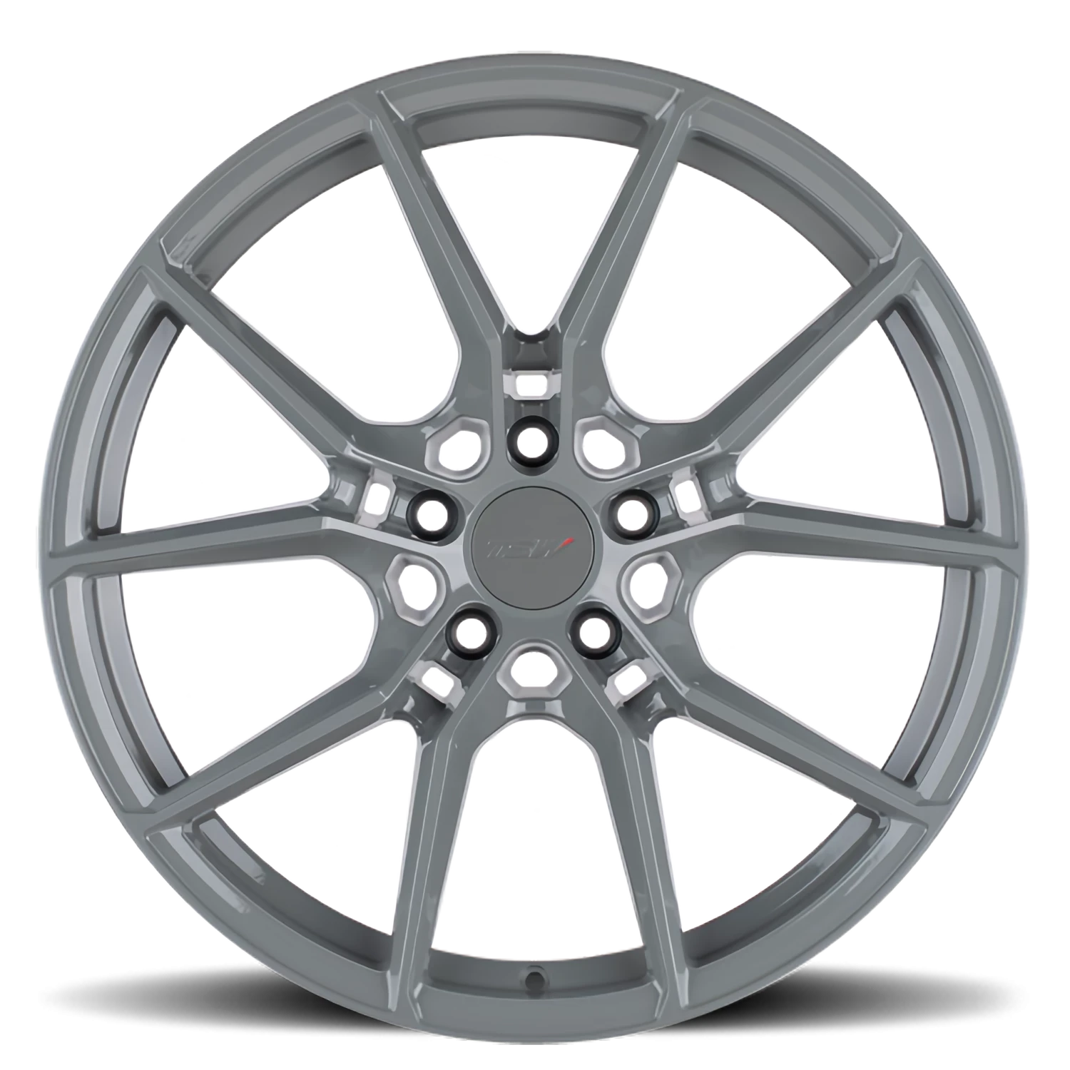 TSW Neptune 18x8" 5x114.3mm 76.1mm CB +35mm Battleship Gray