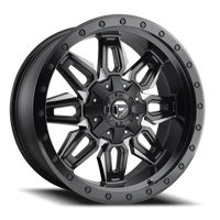 Fuel Neutron 18x9 +1 8x180mm 124.3mm Matte Black Milled