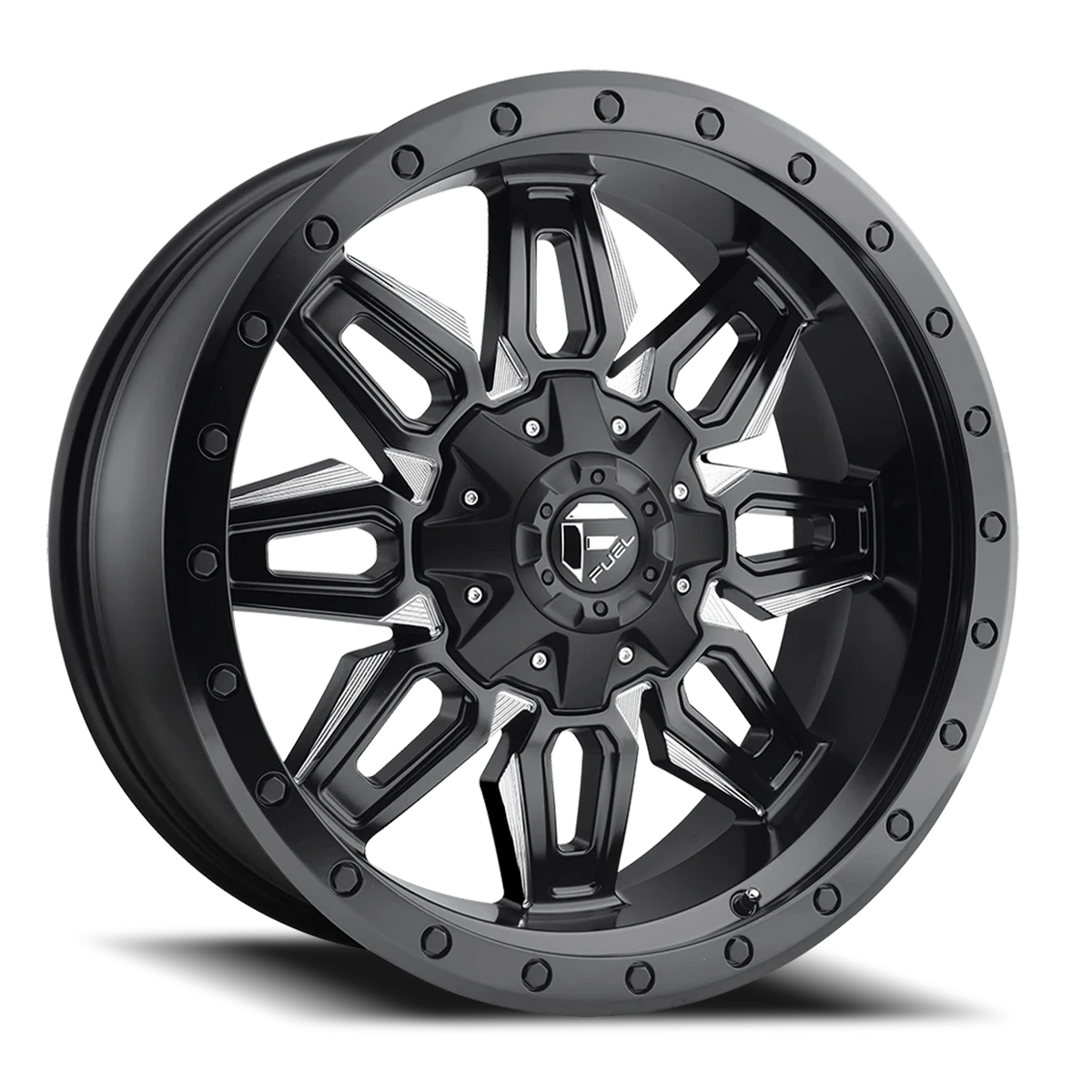 Fuel Neutron 20x9 +1 5x139.7mm 110.3mm Matte Black Milled