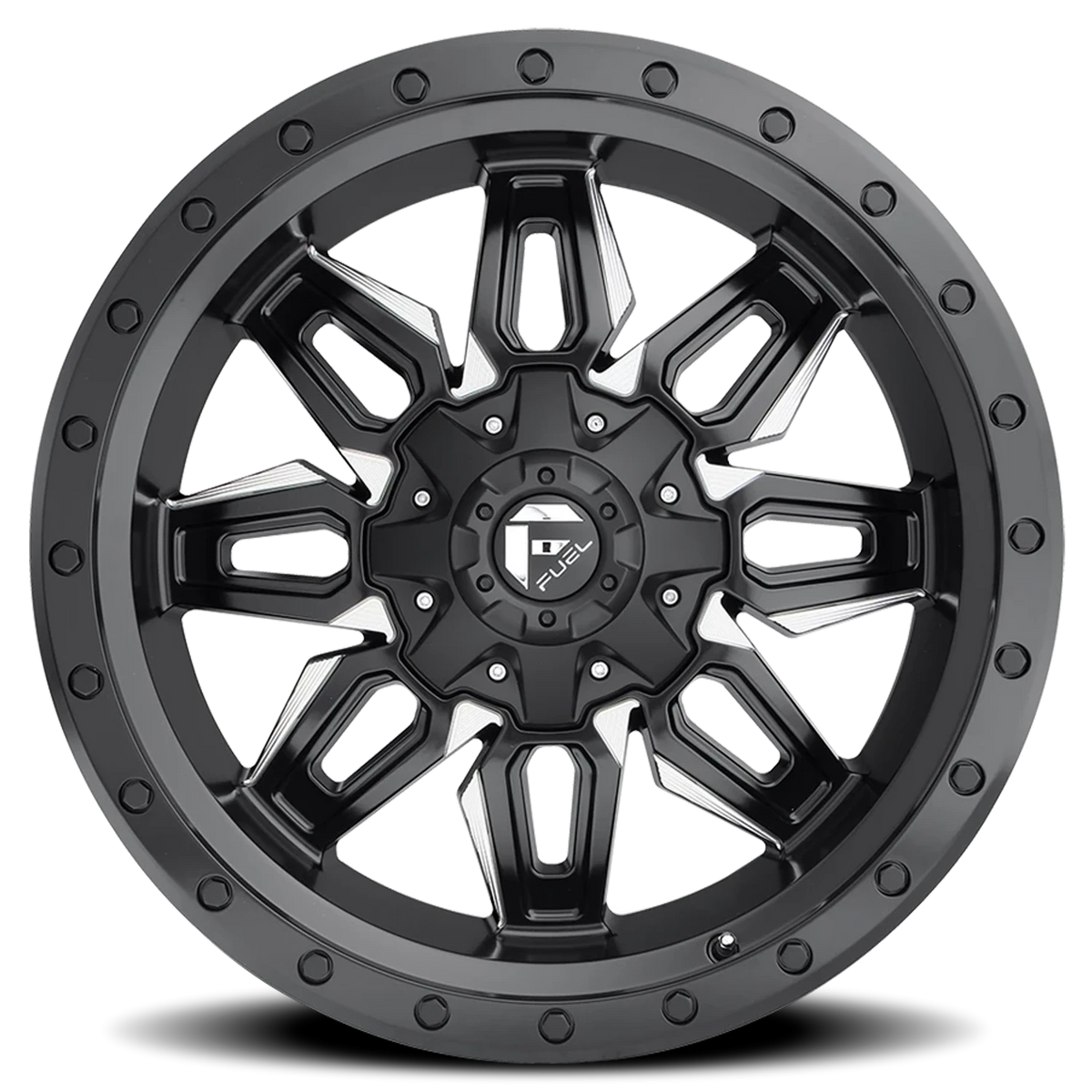 Fuel Neutron 18x9 +1 8x180mm 124.3mm Matte Black Milled