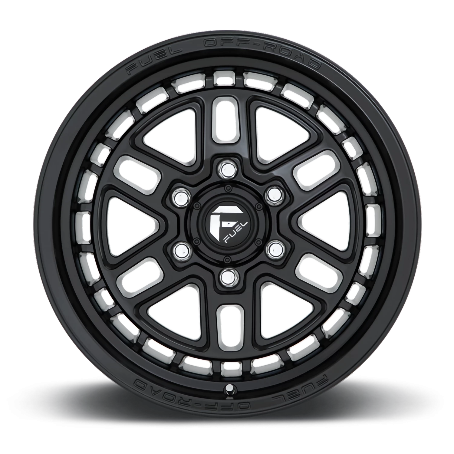 Fuel Nitro 17x9" 6x139.7mm 106.3mm CB +1mm Matte Black