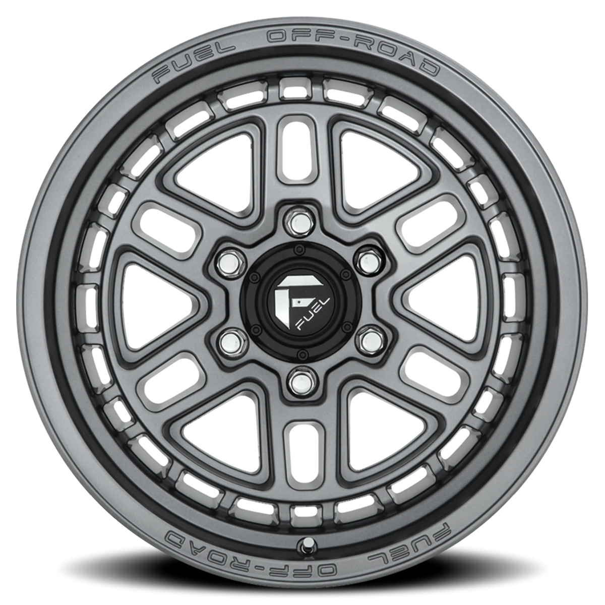 Fuel Nitro 17x9 -12 6x139.7mm 106.3mm Matte Anthracite