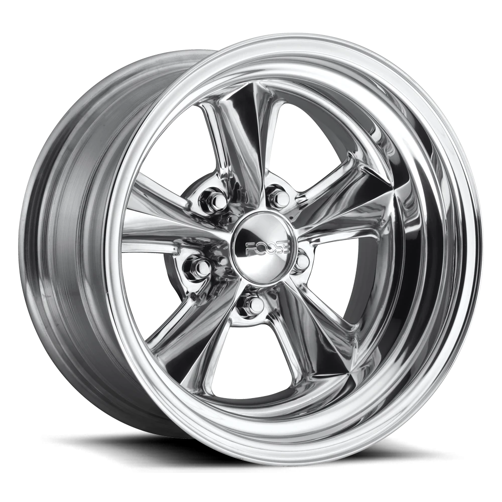 Foose Nitrous 17x8" 5x120mm 72.6mm CB 0mm Polished