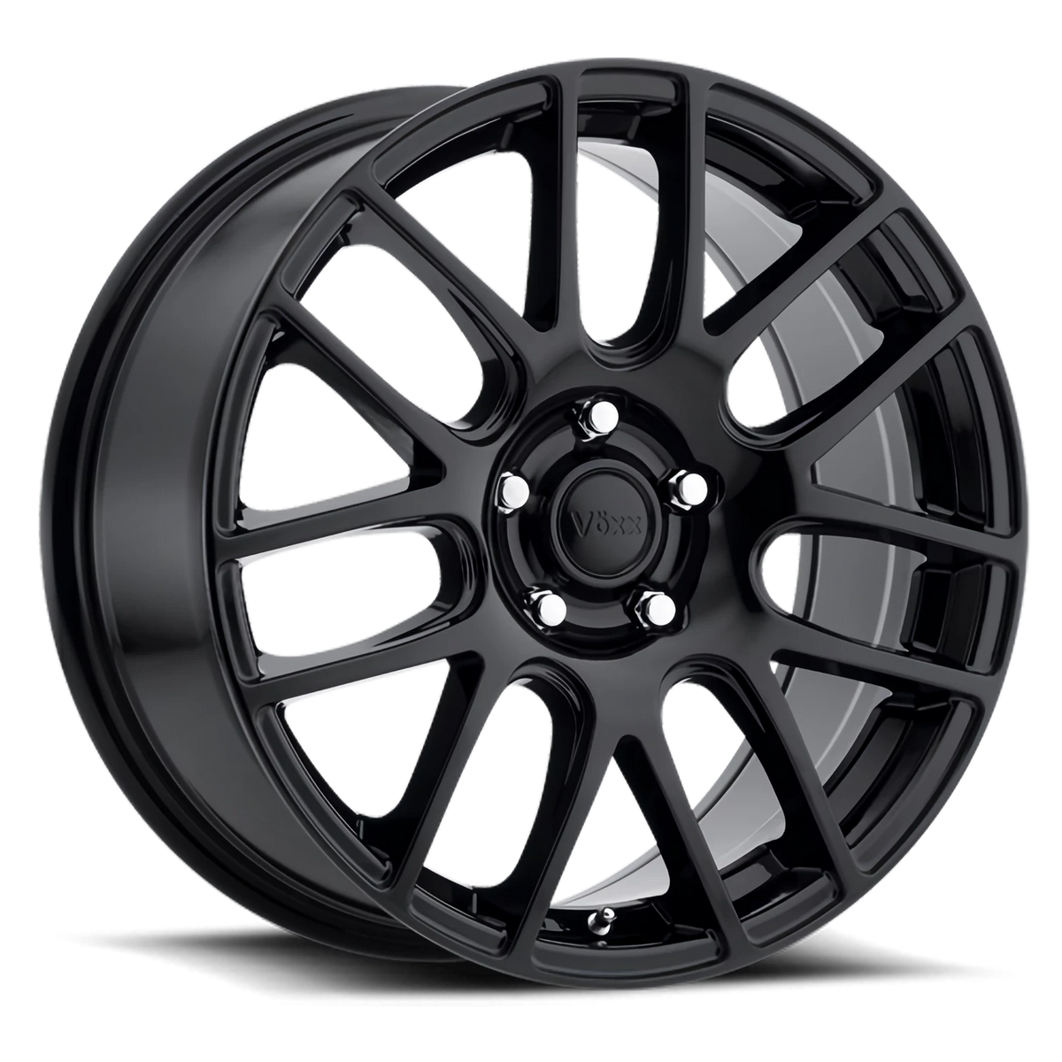 Voxx Wheel Nova 18x8 +40 5x120mm 72.56mm Gloss Black