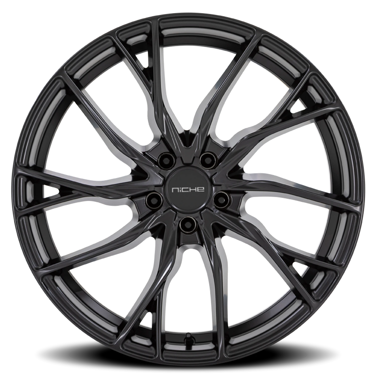Niche Novara 20x10.5" 5x120mm 72.56mm CB +35mm Matte Black
