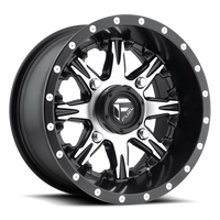 Fuel Nutz UTV 14x7" 4x156mm 132mm CB +13mm Black Machined