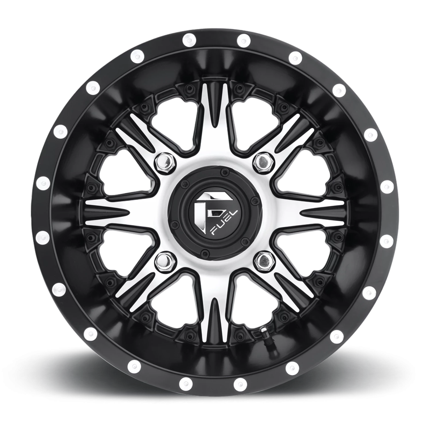 Fuel Nutz UTV 14x7" 4x156mm 132mm CB +13mm Black Machined