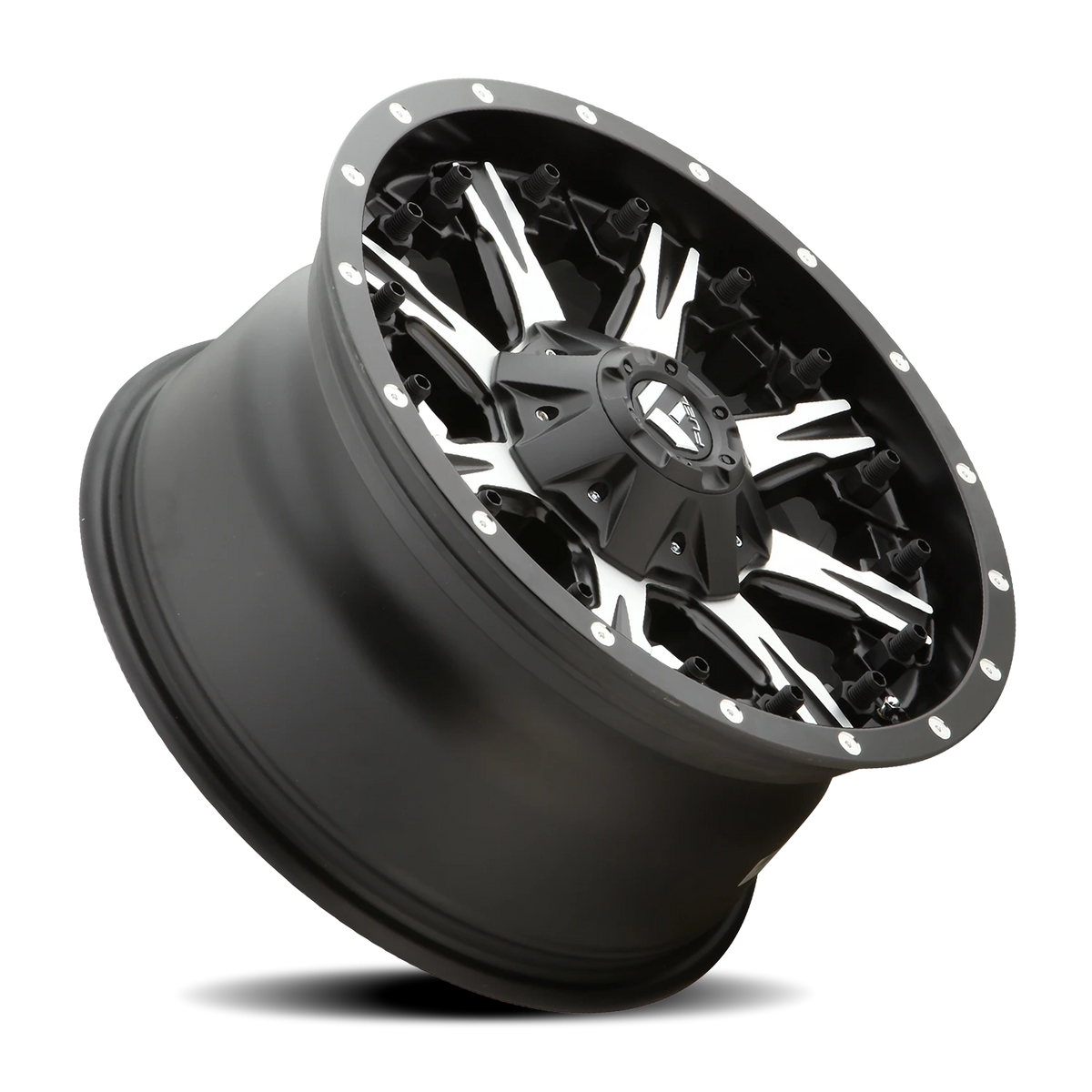 Fuel Nutz 20x10 -24 5x114.3mm 78.1mm Black Machined