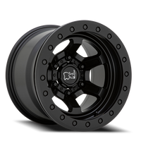 Black Rhino Offshoot Beadlock 15x10" 6x139.7mm 112.1mm CB -38mm Matte Black