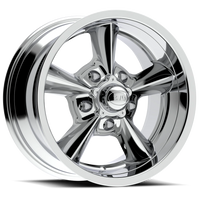 BG Rod Works Old School 18x8 +0 5x127mm 78.1mm Chrome