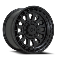 XD Series Omega 17x9" 5x127mm 78.1mm CB +18mm Satin Black