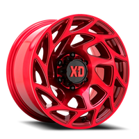 XD Series Onslaught 17x9" 5x127mm 71.5mm CB -12mm Candy Red