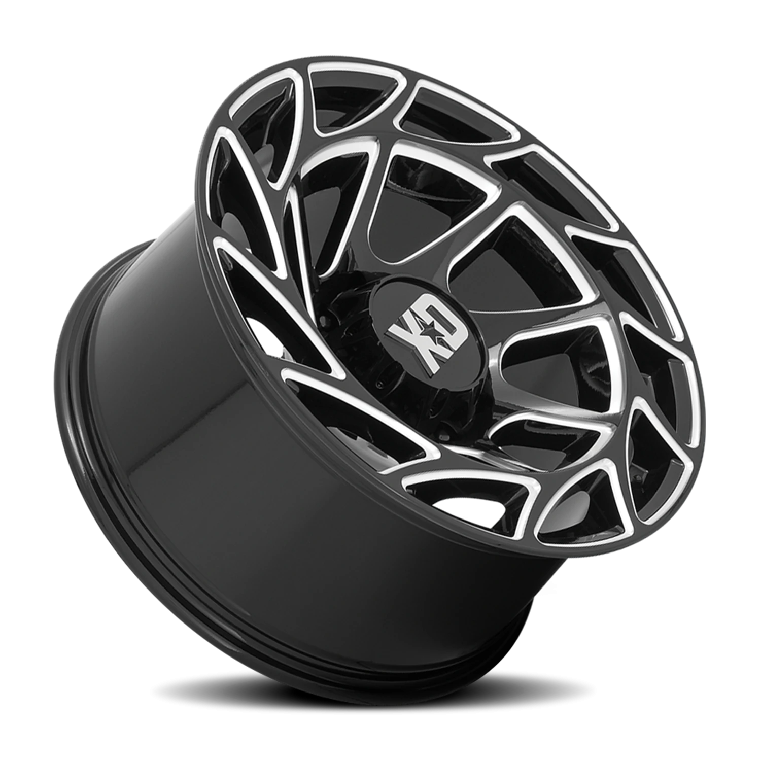 XD Series Onslaught 20x9" 8x170mm 125.1mm CB 0mm Gloss Black Milled