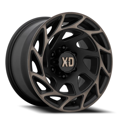 XD Series Onslaught XD860 BZ 20x10 -18 6x135mm 87.1mm Satin Black Bronze Tint