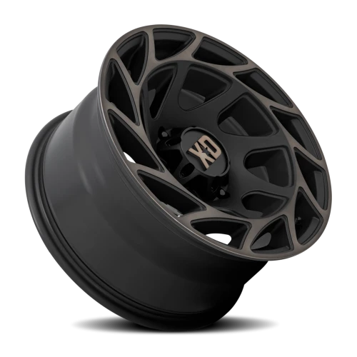 XD Series Onslaught 20x10" 8x170mm 125.1mm CB -18mm Satin Black Bronze Tint
