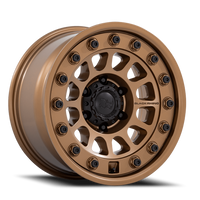 Black Rhino Outback 18x8" 5x127mm 71.5mm CB +32mm Matte Bronze