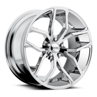 Foose Outcast 20x10" 5x120mm 72.6mm CB +40mm Chrome