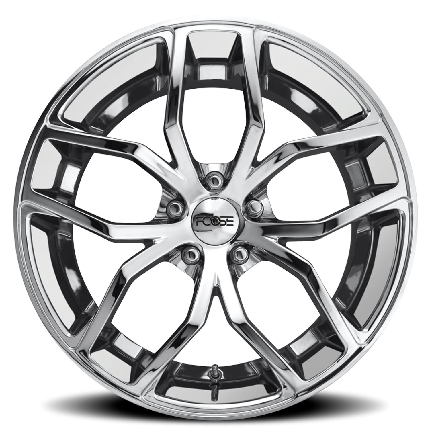 Foose Outcast 20x10" 5x114.3mm 72.6mm CB +40mm Chrome