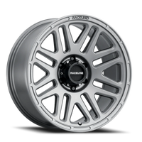Raceline Outlander 17x9" 8x170mm 125.2mm CB -12mm Greystone