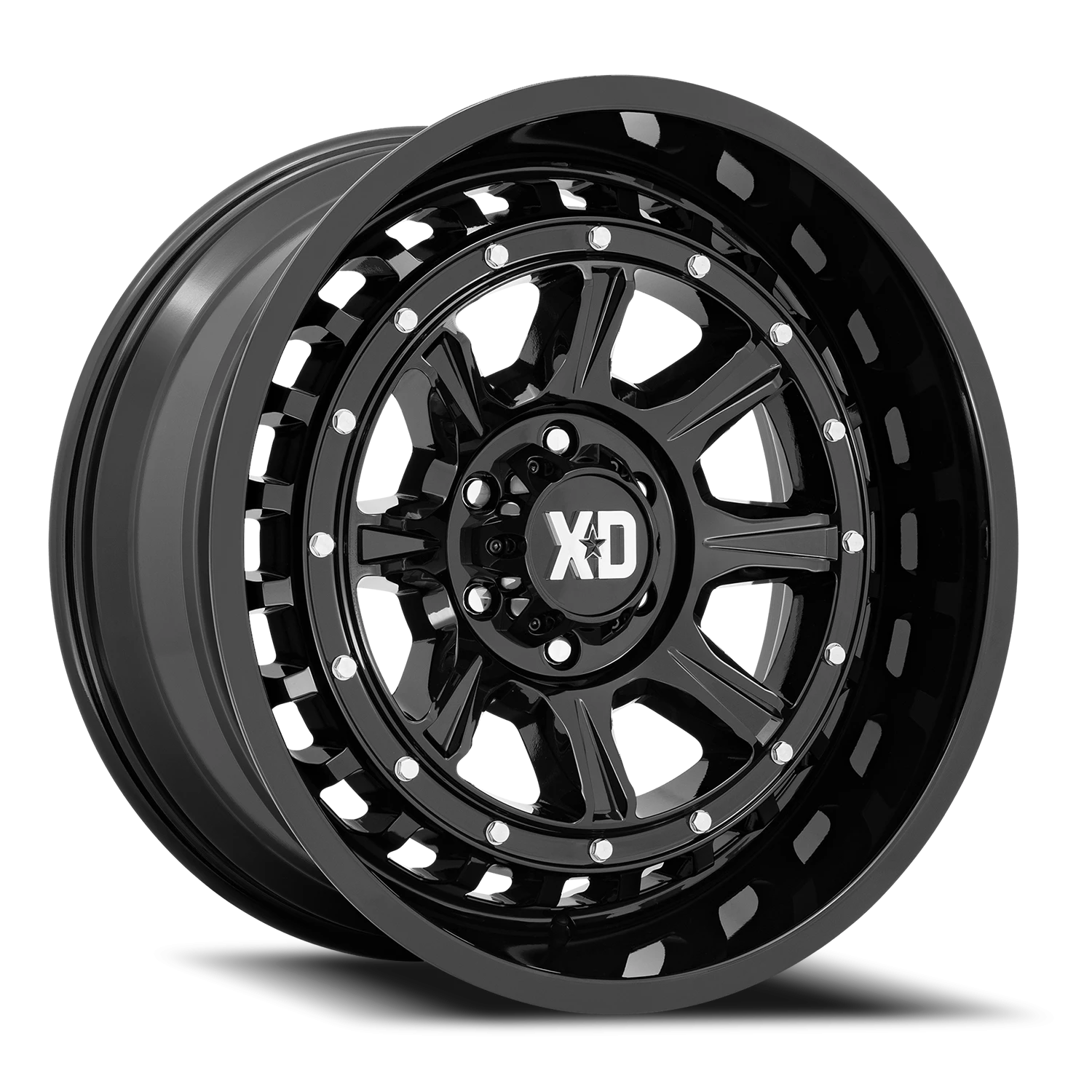 XD Series Outlander 22x10" 5x127mm 71.5mm CB -18mm Gloss Black