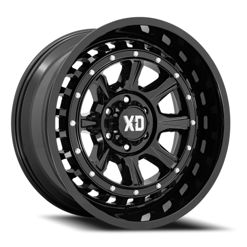 XD Series Outlander 22x10" 8x165.1mm 125.1mm CB -18mm Gloss Black