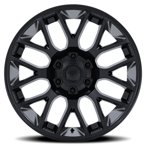 Moto Metal Overlook 20x10 -18 8x165.1mm 125.1mm Blackout