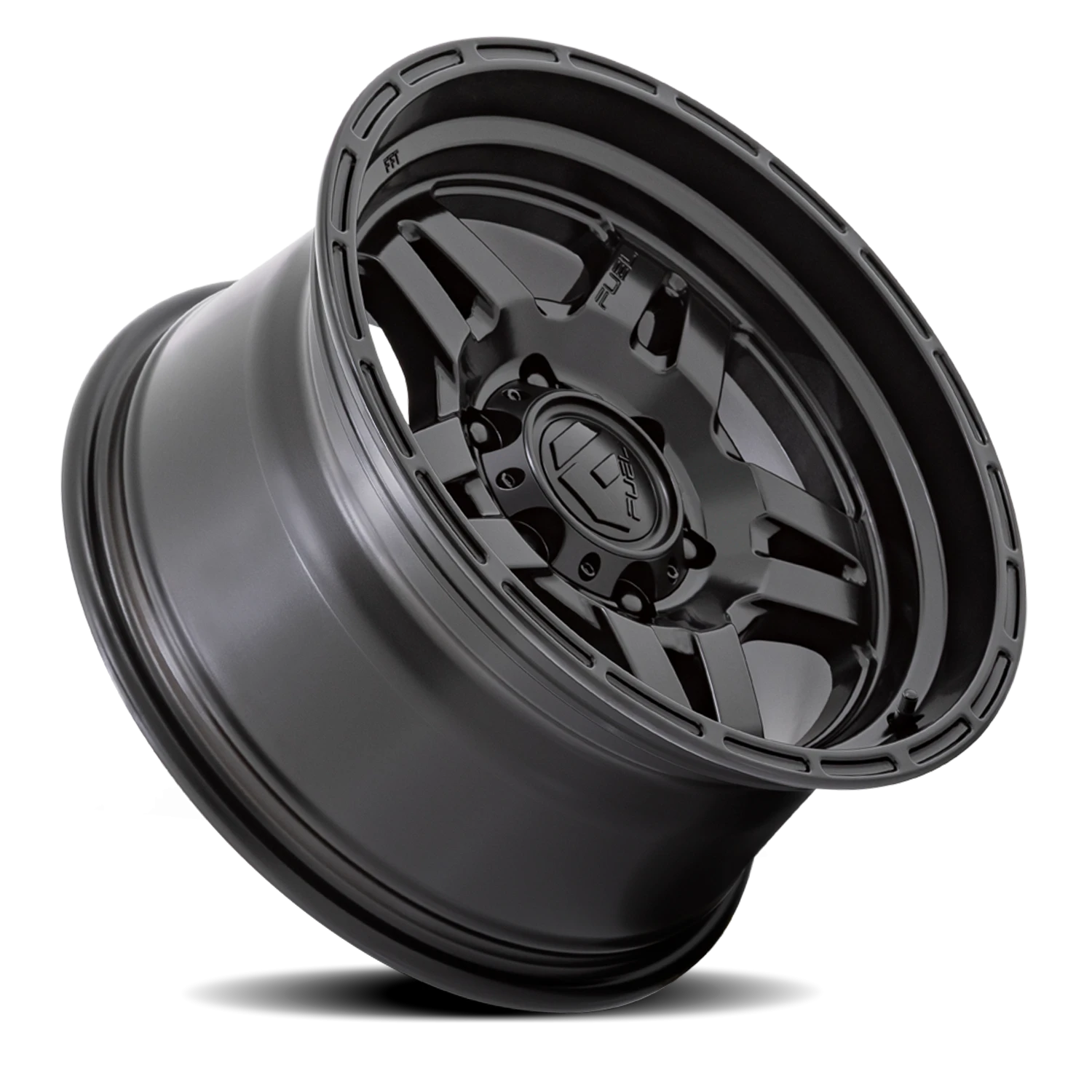 Fuel Oxide 17x8.5" 6x139.7mm 106.1mm CB -10mm Blackout