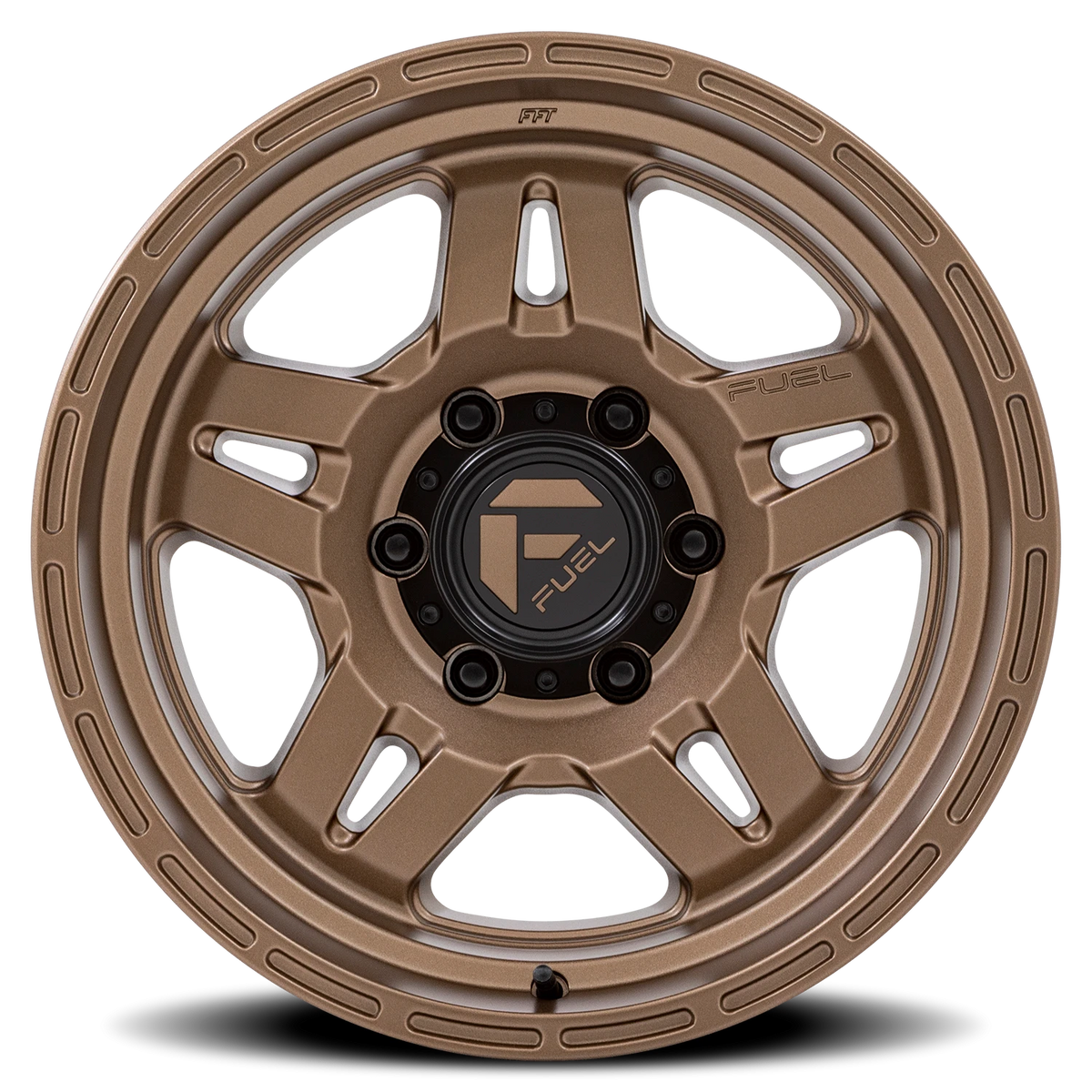 Fuel Oxide 17x8.5 -10 5x127mm 71.5mm Matte Bronze