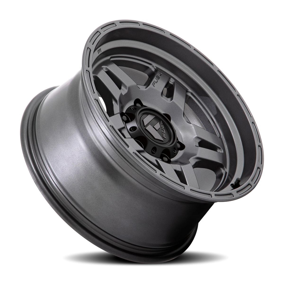 Fuel Oxide 17x8.5 -10 5x127mm 71.5mm Matte Gunmetal
