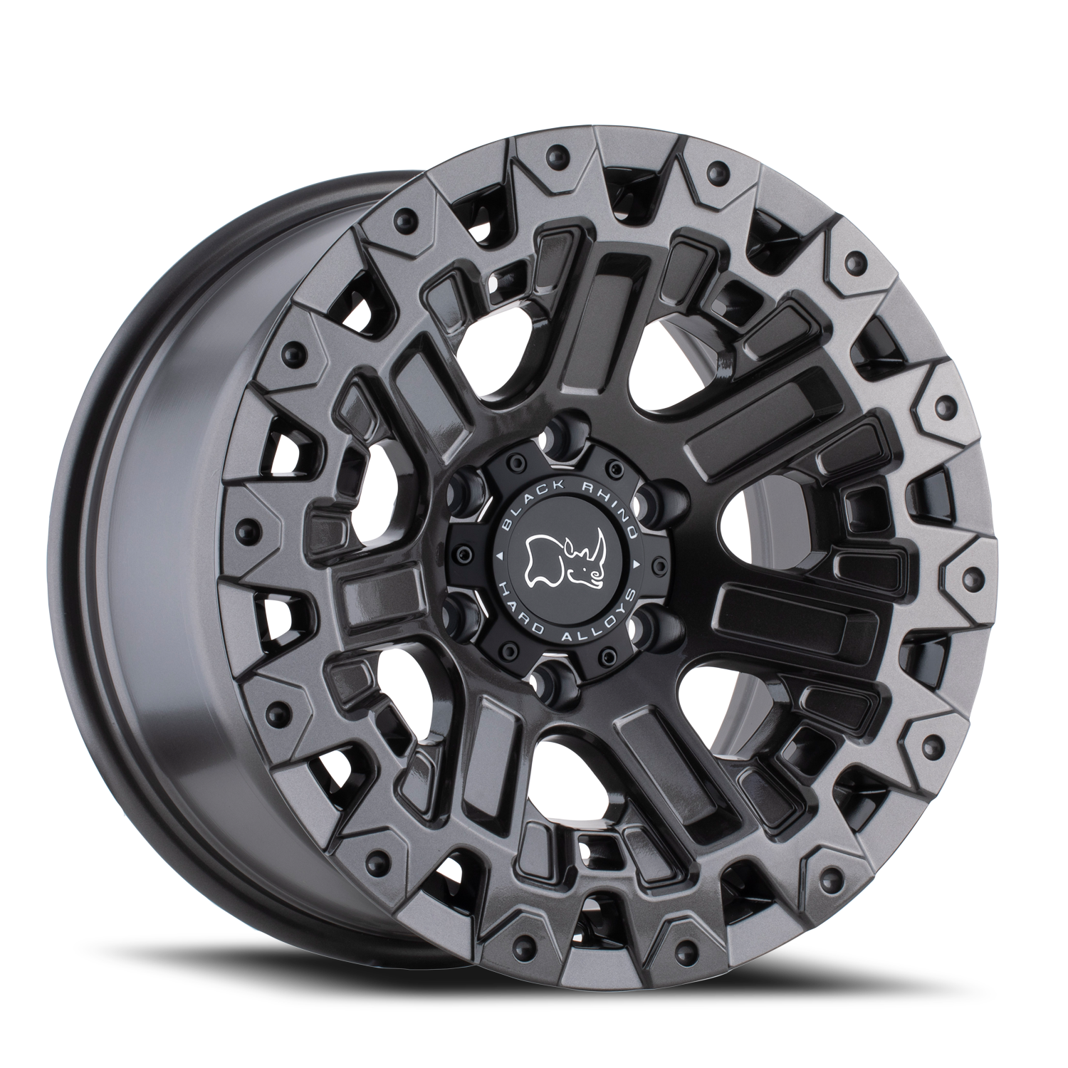 Black Rhino Ozark 17x9.5" 6x135mm 87.1mm CB +12mm Gloss Gunmetal