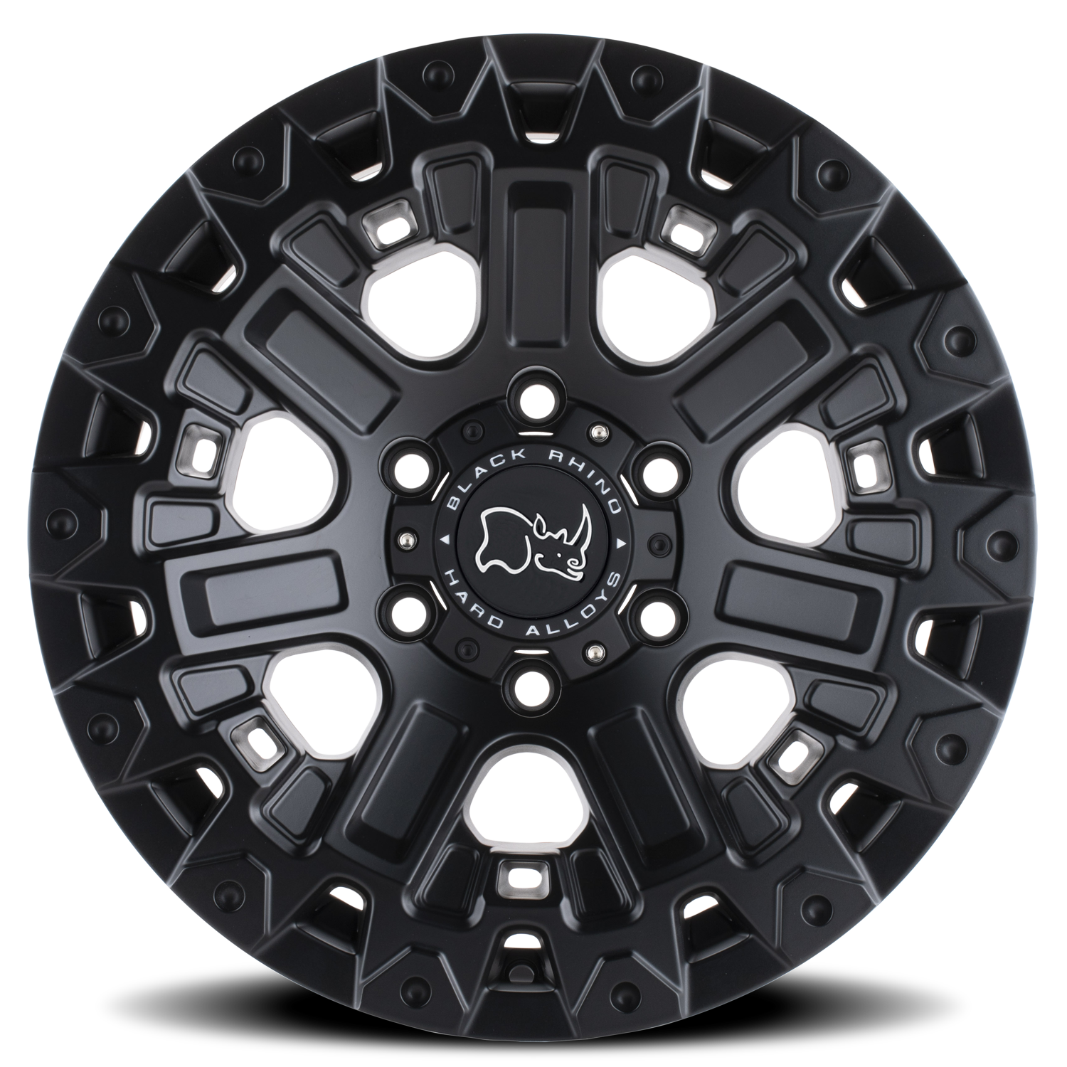 Black Rhino Ozark 17x9.5" 6x139.7mm 112.1mm CB -18mm Matte Black