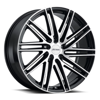 Petrol P1C 18x8" 5x120mm 76.1mm CB +35mm Gloss Black Machined Face